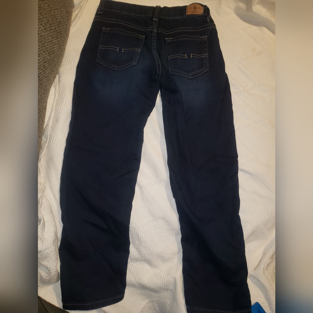 Youth size 8 denim U.S. Polo Assn - Picture 3 of 3
